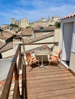Le Toit D'Avignon - Intra-muros - Terrasse vue Palais des Papes - Idéal Festival - Climatisation - WiFi